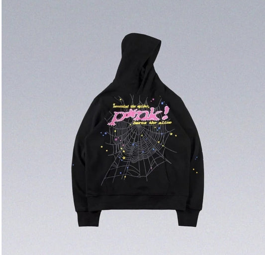 Sp5der P*NK Hoodie