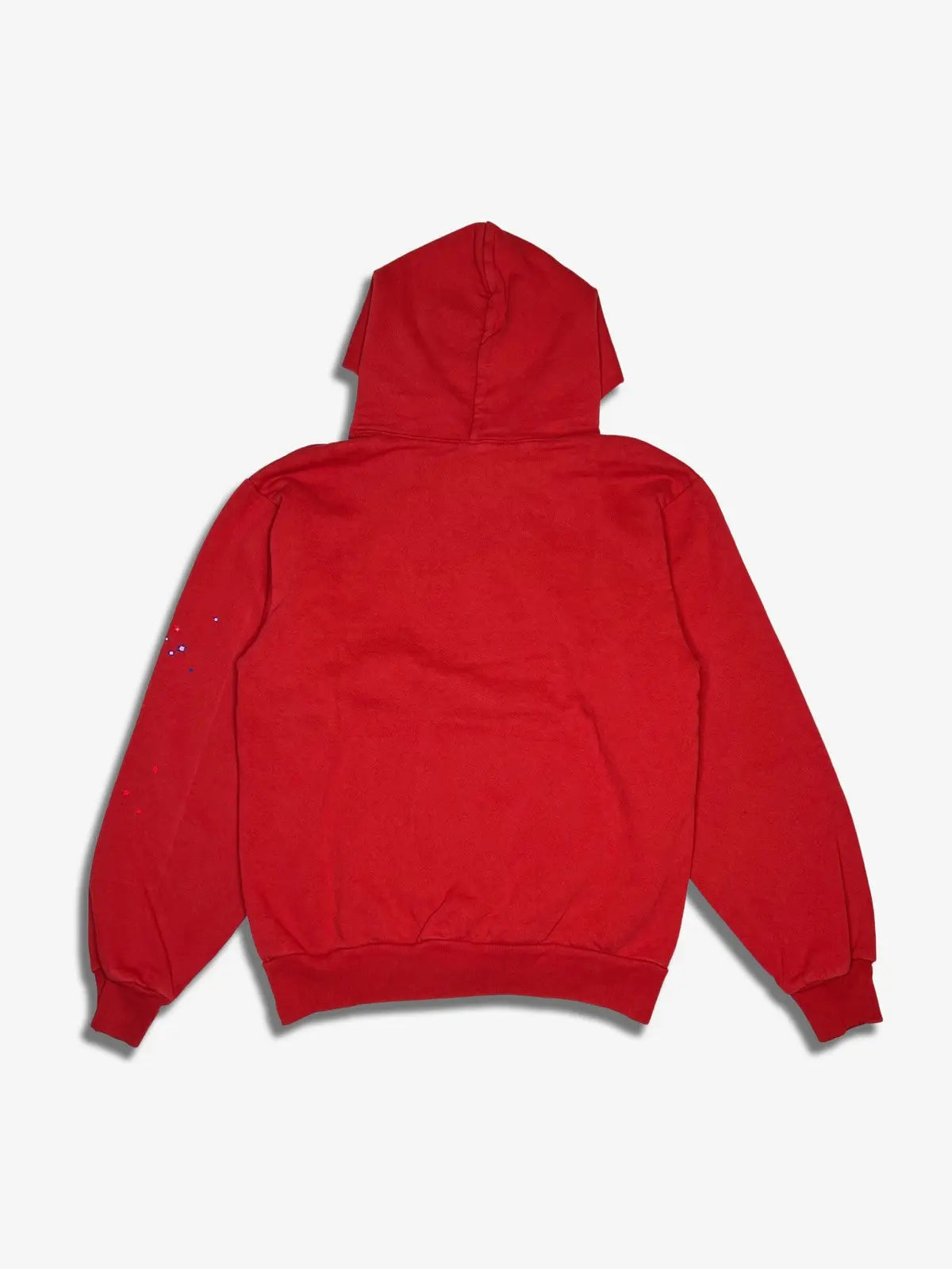 Sp5der Worldwide Red Angel Number 555 Hoodie